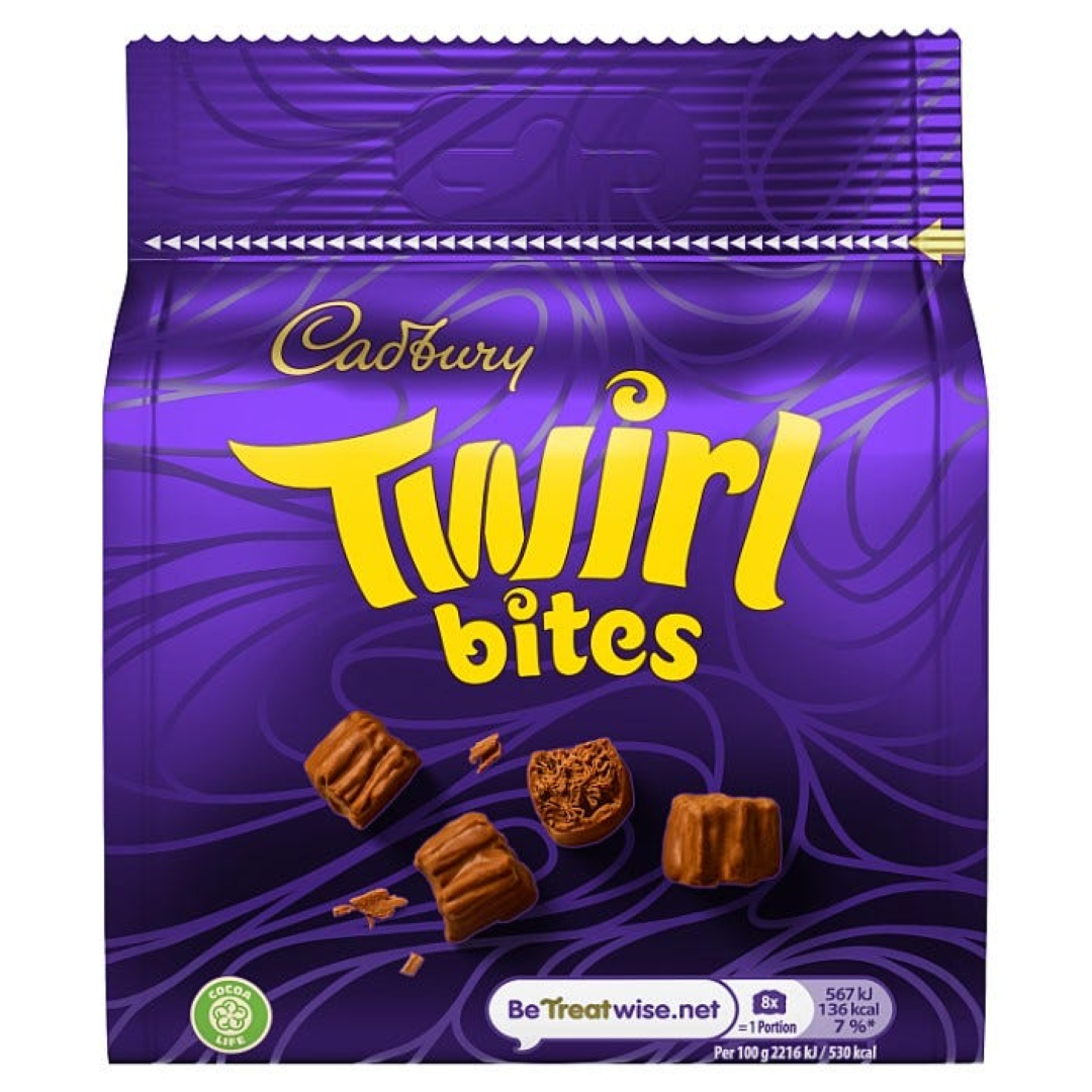 CADBURY TWIRL BITES 85G
